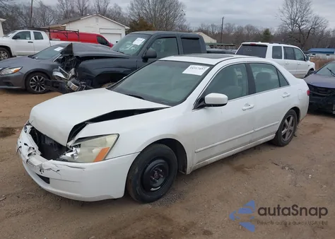 2005 Honda Accord 2.4 Ex из США, поврежденный, VIN 1HGCM56735A161514